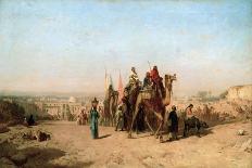 Bazaar in Constantinople-Felix Ziem-Giclee Print