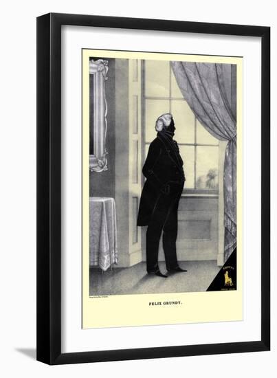 Felix Grundy-William H. Brown-Framed Art Print