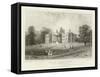 Felix Hall, Essex, Seat of C C Western, Esquire, Mp-William Henry Bartlett-Framed Stretched Canvas