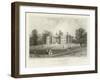 Felix Hall, Essex, Seat of C C Western, Esquire, Mp-William Henry Bartlett-Framed Giclee Print