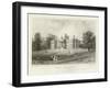 Felix Hall, Essex, Seat of C C Western, Esquire, Mp-William Henry Bartlett-Framed Giclee Print