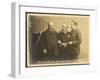 Felix Josef Mottl Austrian Composer and Conductor with Colleagues Richter and Levi-null-Framed Photographic Print