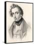 Felix Mendelssohn as a Young Man-null-Framed Stretched Canvas