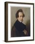 Felix Mendelssohn Composer in 1835-W. Von Schadow-Framed Art Print