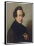 Felix Mendelssohn Composer in 1835-W. Von Schadow-Framed Stretched Canvas