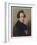 Felix Mendelssohn Composer in 1835-W. Von Schadow-Framed Art Print