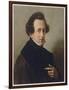 Felix Mendelssohn Composer in 1835-W. Von Schadow-Framed Art Print