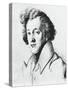 Felix Mendelssohn, Portrait-Johann Joseph Schmeller-Stretched Canvas