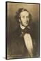 Felix Mendelssohn the German Composer-null-Stretched Canvas