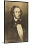 Felix Mendelssohn the German Composer-null-Mounted Art Print