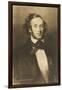 Felix Mendelssohn the German Composer-null-Framed Art Print