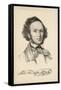 Felix Mendelssohn the German Composer-null-Framed Stretched Canvas