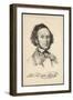 Felix Mendelssohn the German Composer-null-Framed Art Print