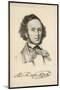 Felix Mendelssohn the German Composer-null-Mounted Art Print