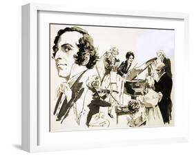 Felix Mendelssohn-null-Framed Giclee Print