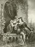 Romeo and Juliet. Act III-Scene V-Felix Octavius Carr Darley-Giclee Print