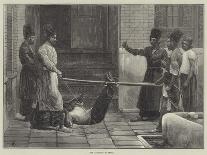 The Bastinado in Persia-Felix Regamey-Giclee Print