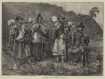 Buddhist Priests at Darjeeling, Himalayas-Felix Regamey-Giclee Print