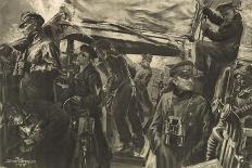 On Board a Zeppelin, German Air Fleet, First World War, 1917-Felix Schwormstadt-Giclee Print