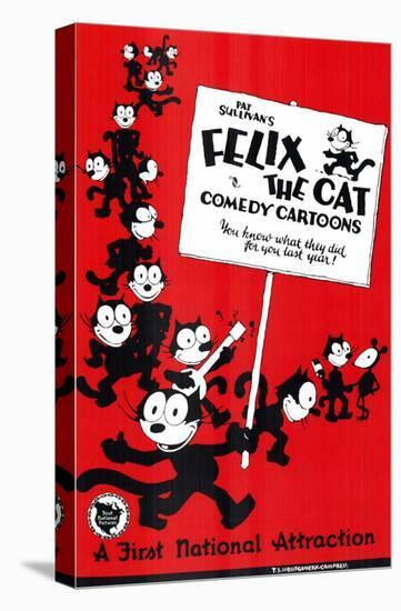 Felix the Cat-null-Stretched Canvas