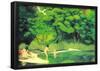 Felix Vallotton Bathers in the Woods Art Print Poster-null-Framed Poster