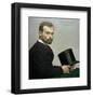 Felix Vallotton Holding his Hat-Félix Vallotton-Framed Giclee Print