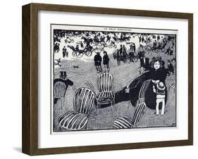 Felix Vallotton - The Beautiful Sunday-Felix Edouard Vallotton-Framed Giclee Print