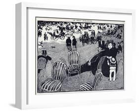 Felix Vallotton - The Beautiful Sunday-Felix Edouard Vallotton-Framed Giclee Print