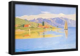 Felix Vallotton The Port of Pully Art Print Poster-null-Framed Poster