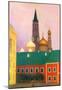 Felix Vallotton View of the Kremlin in Moscow Art Print Poster-null-Mounted Poster