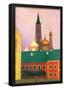 Felix Vallotton View of the Kremlin in Moscow Art Print Poster-null-Framed Poster