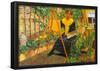 Felix Vallotton Young Woman Painting Art Print Poster-null-Framed Poster