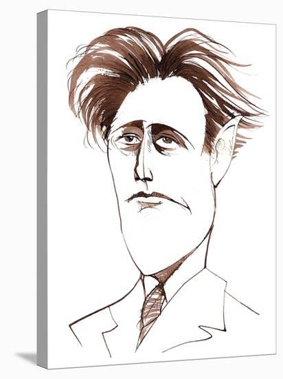 Felix Weingartner, Austrian conductor and composer,, caricature-Neale Osborne-Stretched Canvas