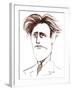 Felix Weingartner, Austrian conductor and composer,, caricature-Neale Osborne-Framed Giclee Print