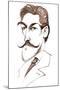 Felix Weingartner, Austrian conductor and composer,, caricature-Neale Osborne-Mounted Giclee Print