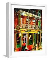 Felixs Oyster Bar in New Orleans-Diane Millsap-Framed Art Print