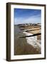 Felixstowe Beach from the Pier, Felixstowe, Suffolk, England, United Kingdom, Europe-Mark Sunderland-Framed Photographic Print