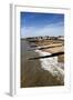 Felixstowe Beach from the Pier, Felixstowe, Suffolk, England, United Kingdom, Europe-Mark Sunderland-Framed Photographic Print