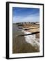 Felixstowe Beach from the Pier, Felixstowe, Suffolk, England, United Kingdom, Europe-Mark Sunderland-Framed Photographic Print