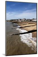 Felixstowe Beach from the Pier, Felixstowe, Suffolk, England, United Kingdom, Europe-Mark Sunderland-Mounted Photographic Print