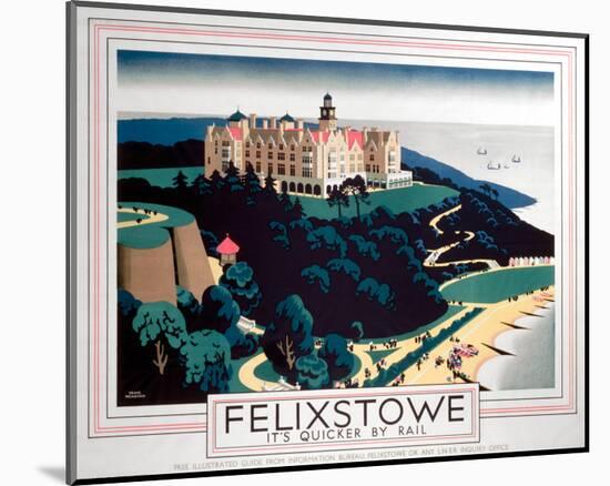Felixstowe-null-Mounted Art Print