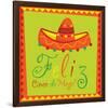 Feliz Cinco de Mayo-null-Framed Premium Giclee Print