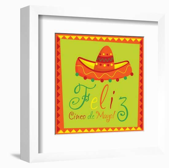 Feliz Cinco de Mayo-null-Framed Art Print