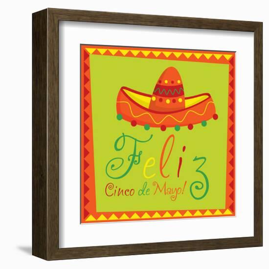 Feliz Cinco de Mayo-null-Framed Art Print