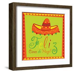 Feliz Cinco de Mayo-null-Framed Art Print