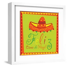 Feliz Cinco de Mayo-null-Framed Art Print