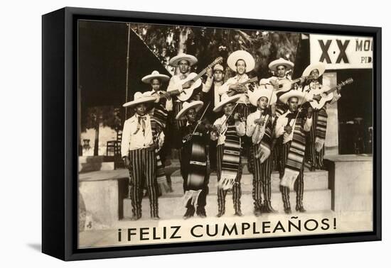 Feliz Cumpleanos, Mariachi-null-Framed Stretched Canvas