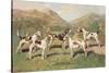 Fell Foxhounds-Thomas Ivester Llyod-Stretched Canvas