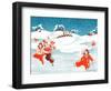 Fell on the Ice - Jack & Jill-Ann Eshner-Framed Giclee Print