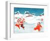 Fell on the Ice - Jack & Jill-Ann Eshner-Framed Giclee Print